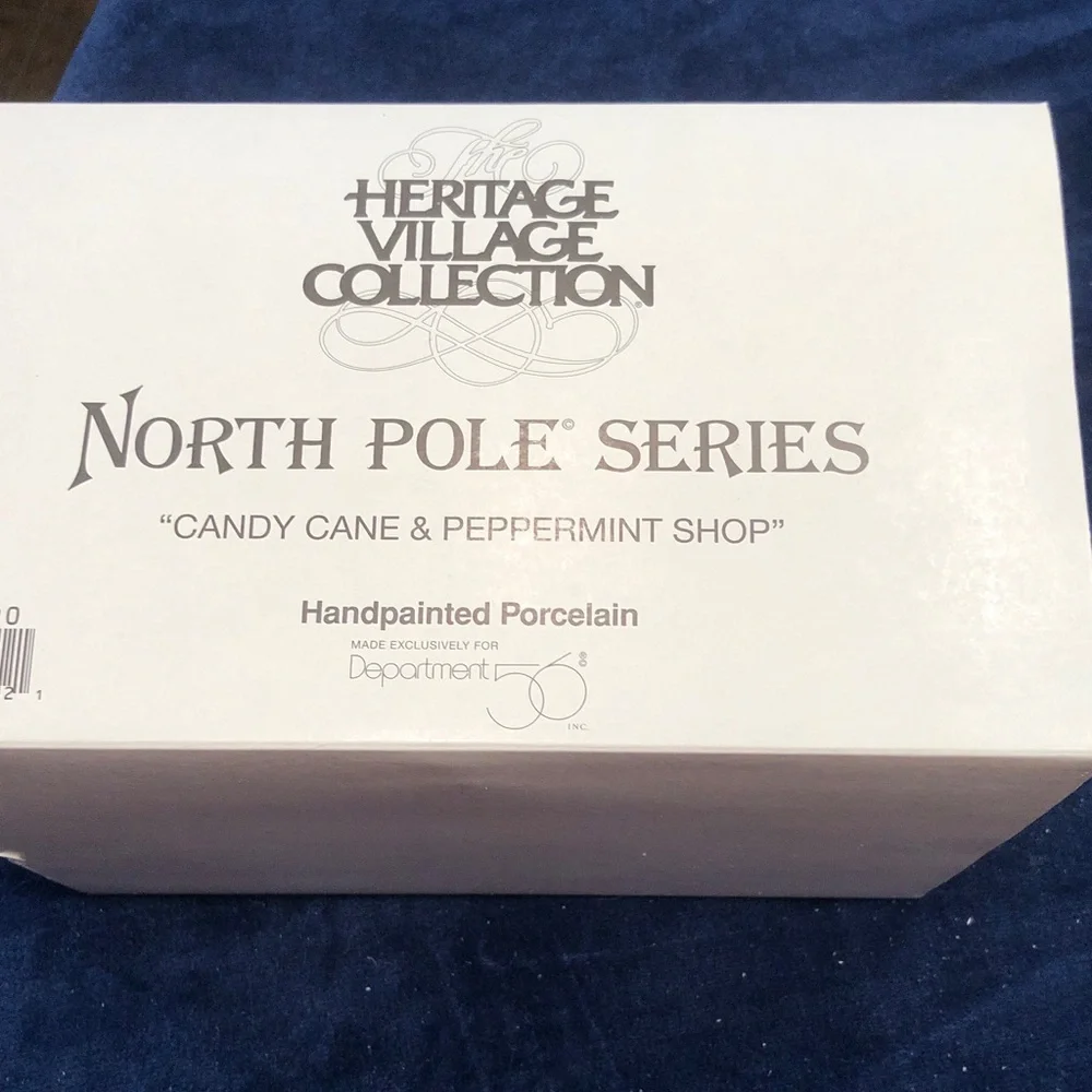 North Pole Series Start a Tradition Set/Gift Wrap&Ribbons/Candy Cane&Peppermint - Picture 4 of 17